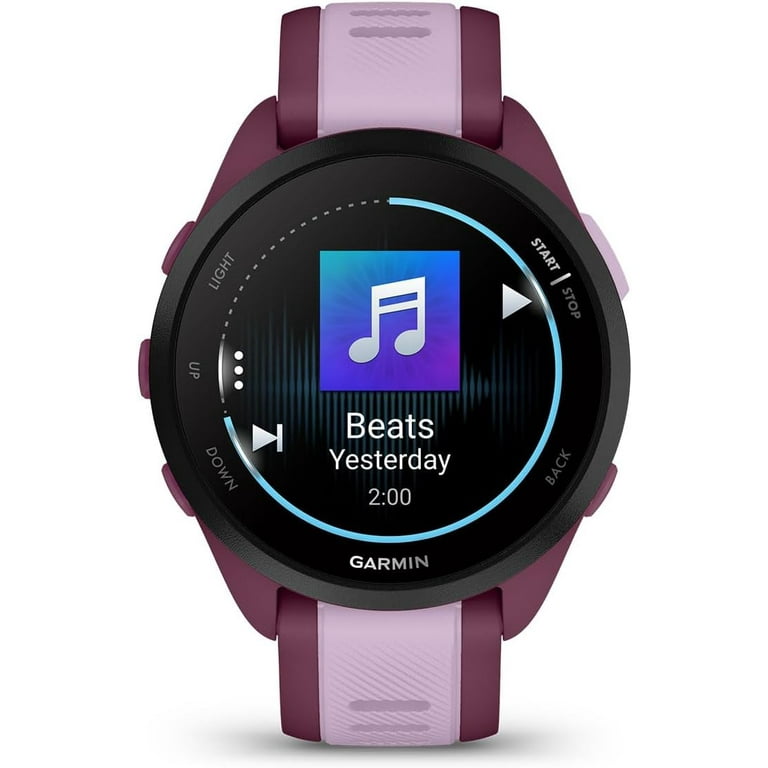 Garmin Forerunner 165 Music (Berry/Lilac) GPS Running Watch Garmin Forerunner 165 Music (Berry/Lilac) GPS Running Watch