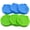 Gree , Blue-6, variant on Minzimin 2/4/6Pack Sprouting Lids for Wide Mouth Mason Jars, Plastic Canning Jar Strainer Lids, Mason Jar Pour Spout Lid, Bean Screen Microgreens Growing Kit Suit for Grow Bean Sprouts