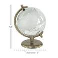thumbnail image 3 of DecMode 9" Bronze Globe with Tiered Base, 3 of 13