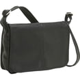 thumbnail image 1 of Le Donne Leather 2116-BL T-Z Flap Messenger - 2116-BL, 1 of 2