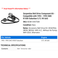 thumbnail image 2 of Serpentine Belt Drive Component Kit - Compatible with 1993 - 1995 GMC K1500 Suburban 5.7L V8 GAS 1994, 2 of 2