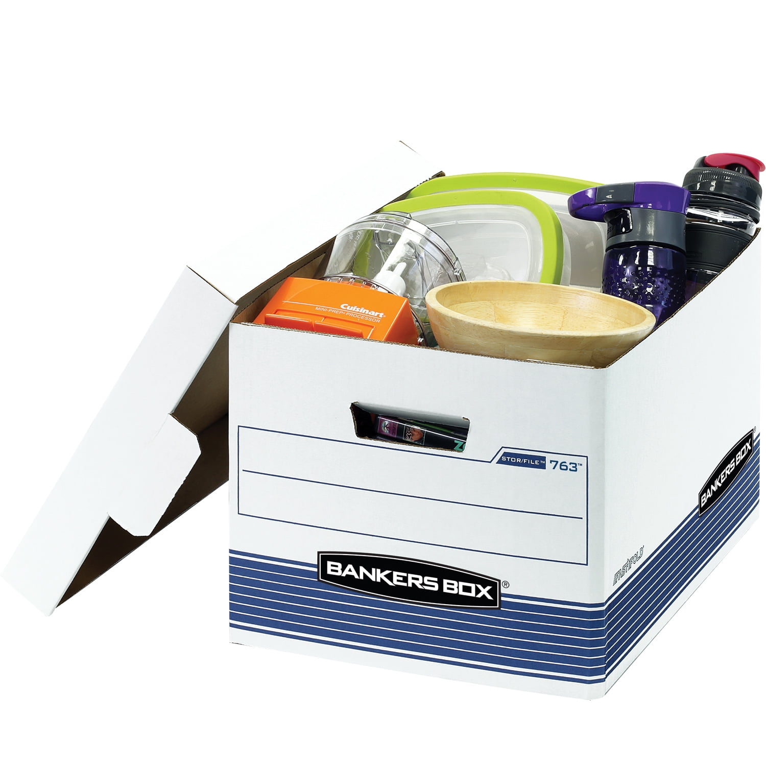 Bankers Box Stor/File Medium-Duty - Letter/Legal, White 3 Pk