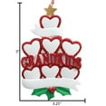 thumbnail image 5 of Personalized Grandparents Christmas Ornament 2024 7 Grandkids Name 1 Count - Ornaments by Elves, 5 of 10