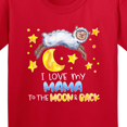 thumbnail image 4 of Inktastic I Love My Mama to the Moon and Back Cute Sheep Youth T-Shirt, 4 of 5
