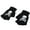 E type, variant on Skeleton Gloves Warm Thermal Gloves Half Finger Gloves Winter Warm Lining Stylish Handwear for Halloween