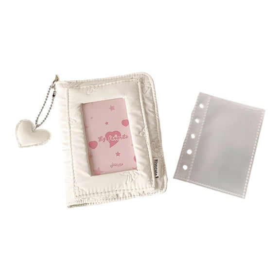 Gieenan Mini Photo Album Customizable Page 3Inch Photocard Storage Binder Picture Book