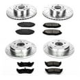thumbnail image 3 of Power Stop Front and Rear Brake Kit with Drilled & Slotted Rotors and Ceramic Brake Pads K2861, 3 of 10