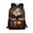 Bald Eagle Explosion Print, variant on Polyester School Backpack Daypack With Stars Hearts Pattern - Large Capacity Bag for Students and Daily Travel