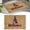 A,23.6X35.4inch, variant on Monogram Patriotic Star Print Coir Doormat, 23.6X35.4inch Personalized Initial Welcome Mat, Patriotic Front Door Entry Rug, Durable Natural Coconut Fiber Outdoor Mat for Home Decor