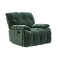 thumbnail image 5 of 360 Swivel Fabric Single Sofa Chair, Power Recliner Chair with Adjustable Back, Soft Reclining Sofa Chair with Lumbar Support for Living Room, 5 of 8