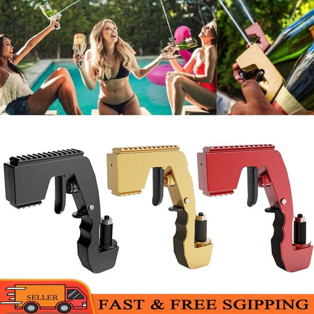 LYD Burbujeante Blaster, Ajustable Champagne Spray Shooter Vino Cerveza - Pistola Pulverizador para Fiesta LYD Blaster burbujeante