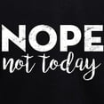 thumbnail image 3 of CafePress - Nope Not Today - Pullover Hoodie, Classic & Comfortable Hooded Sweatshirt, 3 of 4