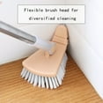 kosheko Bathroom Cleaning Brush with Handle, MultiSurface, Tub and