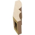 thumbnail image 6 of Ekena Millwork 5"W x 6"D x 10"H Ridgewood Rough Cedar Woodgrain TimberThane Knee Brace, Primed, 6 of 6