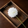 thumbnail image 6 of CHENjy Artificial Flowers Dandelion, Round Spherical Faux Floral for Vase, Realistic Silk Home Decor for Living Room Table Centerpieces, White, 1 Piece, 6 of 6