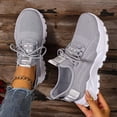 thumbnail image 7 of Couple's Matching Sneakers Comfortable Shoes Spring Summer Walking Shoes Lightweight Breathable White 42, 7 of 7