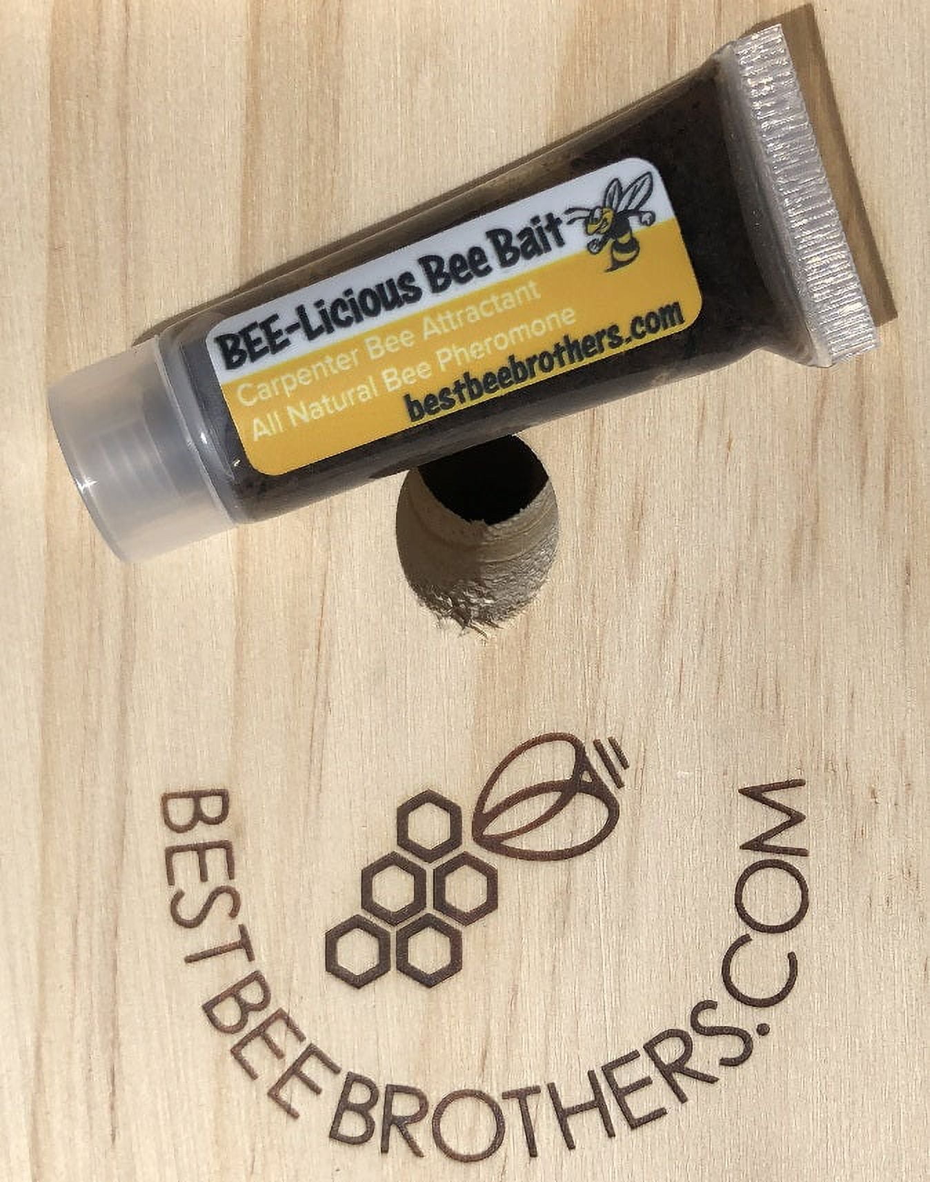 希少✨札付き❤️ディアンヌ✨beehouse Best Bee Brothers' Bee-licious Carpenter Bee Trap Attractant, Nest