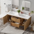 thumbnail image 2 of Meuble-lavabo de Rangement Moderne Mural, Bois, 2 of 22