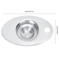 thumbnail image 4 of Separador de Huevo de Acero Inoxidable Yema Blanca Filtro Divisor Filtro colador Herramienta de Cocina Especialidad Ecomeon no, 4 of 6