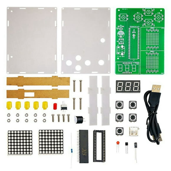 DIY Pixel Game Maker Kit DIY Soldering Project Practice Solder