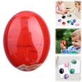 thumbnail image 2 of Polished Natural Gemstone Worry Stones, Smooth Handheld Crystals for Stress Relief, Meditation, Yoga, And Mindfulness, Thoughtful Gift, A Piece of Red Jasper Natural Crystal Energy Stone, 2 of 8
