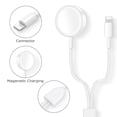 thumbnail image 4 of 2 in 1 Wireless Magnetic Charging for iphone 14/13/12 and  i Watch 8/7/6/5/4/3/2/1, 4 of 7