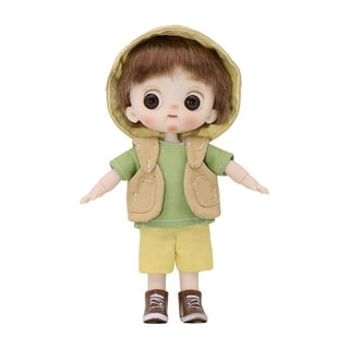 14cm 12 Joints Flexible Ball Jointed Doll with Full Set ,Clothes Shoes  Fashion, Doll Removable Jointed Girl Doll, for Game Cosplay Pretend 