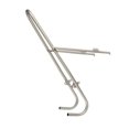 thumbnail image 2 of Accesorio delantera para bicicleta, fácil instalación, reemplazo práctico, compatible, suministros resistentes, estable, color plata., 2 of 8