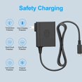thumbnail image 5 of Cargador rápido para Nintendo Switch, adaptador de corriente USB-C tipo C para Nintendo Switch/Switch Lite/Switch OLED, compatible con el modo TV 15 V 2,6 A, 5 of 5
