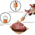thumbnail image 3 of Meat Injector Syringe With 3 Stainless Steel Needles for BBQ Grill Turkey Chicken Marinade Flavor Injector Kit Cooking Tools, 3 of 9