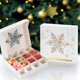 thumbnail image 5 of Caja de galletas navideñas, caja de embalaje para dulces, decoración navideña para el hogar, adorno para árbol de Navidad 2024, decoración para Año Nuevo, 5 of 5