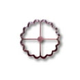 thumbnail image 1 of Circle Flower Outline Cookie Cutter (2 inches), 1 of 5