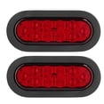 thumbnail image 3 of Lampe de Frein Arrière de Remorque, Marqueur LED Rouge Feux Arrière Étanche Haute Luminosité Résistant à la Chaleur 12V Ovale pour Camion pour Remorque pour Bateau, 3 of 8
