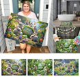 thumbnail image 1 of Easter Bunny Pattern Soft Velvet Carpet Festive Atmosphere Cute Decoration Carpet For Home 40X60CM A1, 1 of 4