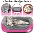 thumbnail image 6 of PinkSheep Dog Bed Washable Pet Cat Beds for Small Puppy Medium Dogs Cats, Hotpink, 6 of 8