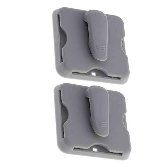 WORGEOUS 2pcs Multi Pocket Visor Organizer For Car With Sunglasses Holder And Card Slot For Visor Organizer Sun Visor Storage And Organization