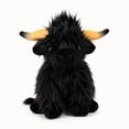 thumbnail image 3 of ReedCA Highland Cow Stuffed Animal Plush Toy for Kids, 10.5 Inch, 3 of 7