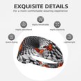 thumbnail image 3 of Butterflies Optical Illusion Headbands for Women Men, Workout Elastic Sweat Band for Yoga Running Cycling Gym Exercise Non Slip Head Bands for Women's Hair, 3 of 5