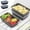 Black, variant on mtvxesu 10-Pack Disposable Plastic Food Storage Containers With Lids, Rectangular Microwave & Freezer Safe Lunch Boxes For Meal Prep