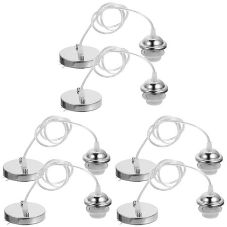 

6 pcs Ceiling Light Holder E27 Thread Lamp Holder Ceiling Canopy For Chandelier