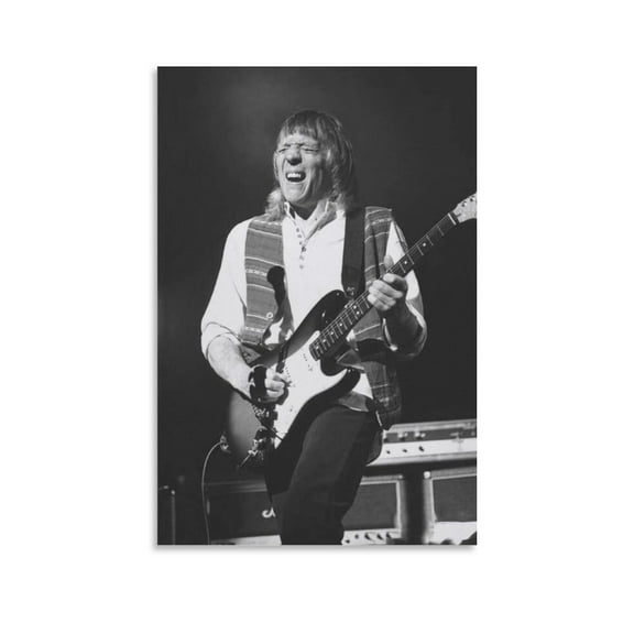 Robin Trower Canvas Poster Picture Print Wall Art Poster Painting Canvas Posters Artworks Gift Room Aesthetic 16x24inch(40x60cm)