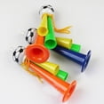 thumbnail image 3 of Cuernos de voz de tono alto Ayuda de fútbol suave cuerno Ehuebsd de plástico para porristas accesorios de juegos deportivos para fiesta de carnaval Color aleatorio, 3 of 3