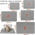thumbnail image 4 of Cat Litter Mat Large Size Waterproof Pet Toilet Cat Litter Trapping Mat Non Slip Double Layer Cats Litter Box Pad Pet Product, 4 of 9