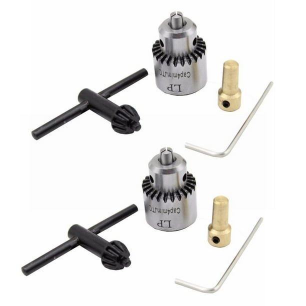 Small drill clearance chuck