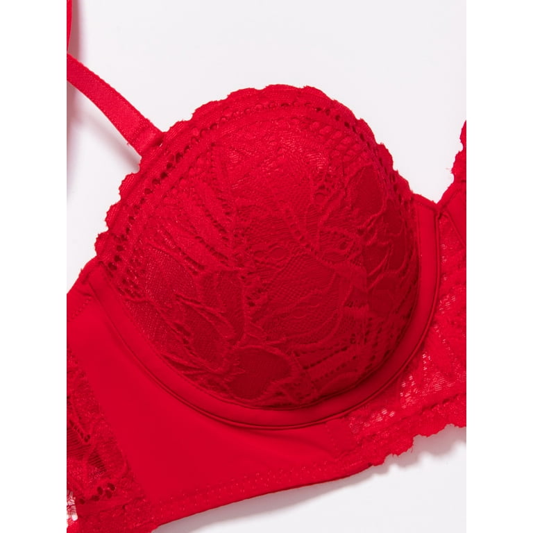 Deyllo Women's Strapless Bra Underwire Full Coverage Multiway Bra Plus Size  Red Carpet : : Clothing, Shoes & Accessories