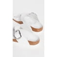 thumbnail image 3 of Sandalias Birkenstock Gizeh Big Buckle blancas talla 6 US, 3 of 4