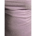 thumbnail image 5 of David's Bridal Women's Formal Square Neck Metallic Tank Mini Dress, Short, Novelty, 5 of 5