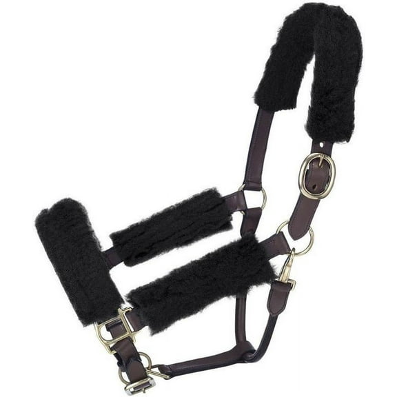 Tough-1 Halter Fleece Set - Black