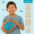 thumbnail image 3 of Bentgo Kids Prints Leak-Proof, 5-Compartment Bento-Style Kids Lunch Box - Ideal Portion Sizes for Ages 3-7, Durable, Drop-Proof, Dishwasher Safe, & Made with BPA-Free Materials (Planes), 3 of 8