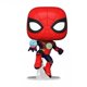 thumbnail image 1 of Funko-figura de SPIDER_MAN de MARVEL, traje integrado de Spiderman 334, modelo de colección de vinilo de PVC, regalo de juguete, 913, 392 Fivean unisex, 1 of 2